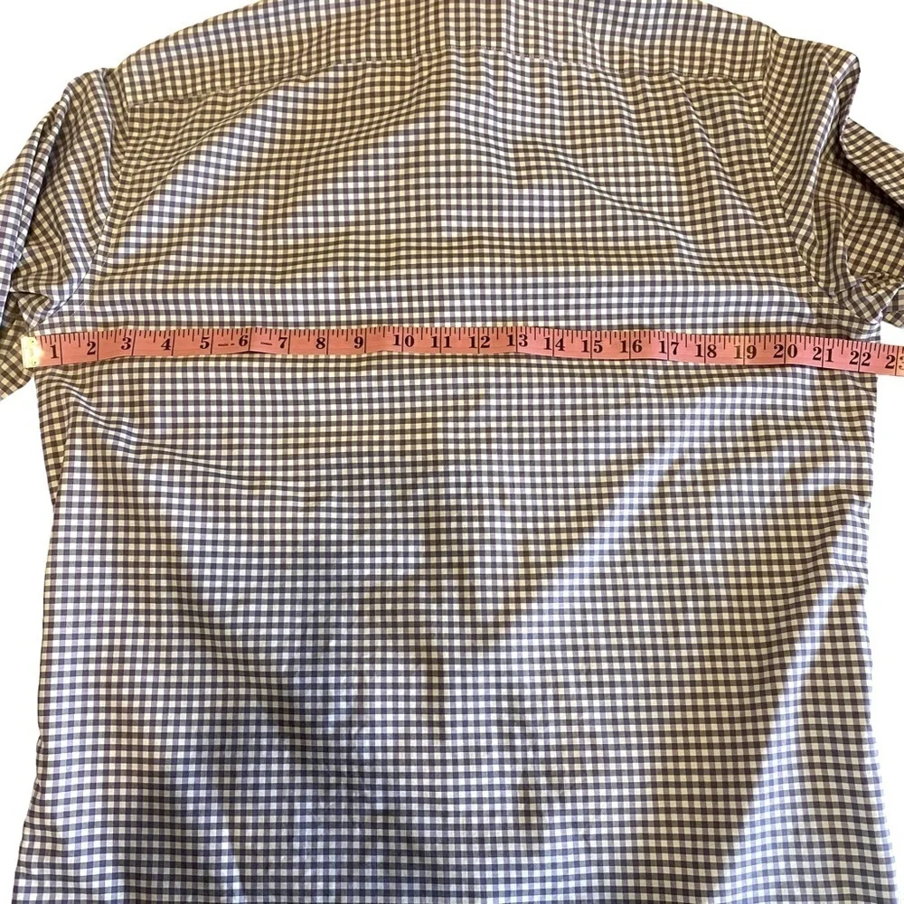 Banana Republic Slim‎ Fit Mens Plaid Button Down Shirt